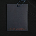LOUIS VUITTON 前後字母logo編織刺繡短袖 (黑)_5