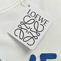 LOEWE 週年限定植絨貼布短袖 (白)_4