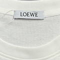 LOEWE 週年限定植絨貼布短袖 (白)_3
