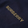 BURBERRY 垂直條門禁小刺繡短袖Polo衫_2
