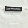 CHROME HEARTS 馬蹄三心十字架貼布刺繡短袖 (白)_3