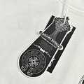 CHROME HEARTS 馬蹄三心十字架貼布刺繡短袖 (白)_4