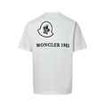 MONCLER 1952刺繡Logo圓領短袖 (白)