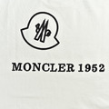 MONCLER 1952刺繡Logo圓領短袖 (白)_2