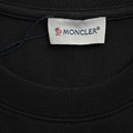 MONCLER 噴墨字母印花短袖 (黑)_3