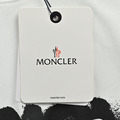 MONCLER 噴墨字母印花短袖 (白)_4