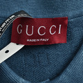 GUCCI 漸層翻領針織Polo短袖_4