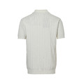 GUCCI 雙G針織毛衣Polo短袖 (白)_1
