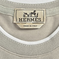 HERMES 口袋標誌刺繡短袖 (淺卡其)_3