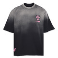 CHROME HEARTS 十字架貼布刺繡圓領短袖 (黑)_1