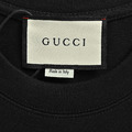 GUCCI 紅色字母印花短袖_3
