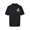 CHROME HEARTS 五彩十字架刺繡圓領短袖 (黑)_1