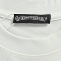 CHROME HEARTS 五彩十字架刺繡圓領短袖 (白)_3