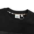 BURBERRY 格紋口袋尼龍拼接短袖 (黑)_3