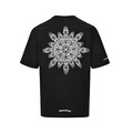 CHROME HEARTS 後背雪花十字短袖 (黑)