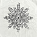 CHROME HEARTS 後背雪花十字短袖 (白)_2