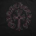 CHROME HEARTS 前後梵文刺繡短袖 (黑)_3