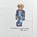 RALPH LAUREN 卡通墨鏡小熊印花短袖 (白)_2