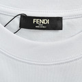 FENDI FF字母標誌印花短袖 (白)_3