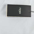 FENDI FF字母標誌印花短袖 (白)_4