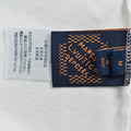 LOUIS VUITTON 編織字母刺繡短袖 (白)_4