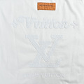 LOUIS VUITTON 編織字母刺繡短袖 (白)_2