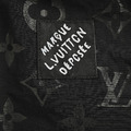 LOUIS VUITTON 老花波紋提花套裝短袖襯衫_2