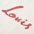LOUIS VUITTON 多層標識粉紅色字母短袖 (白)_2