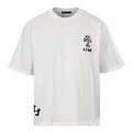 CHROME HEARTS 十字架貼布刺繡圓領短袖 (白)_1