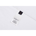 LOUIS VUITTON 皮革胸前標籤圓領短袖 (白)_4
