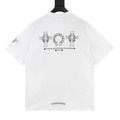CHROME HEARTS 十字馬蹄印花短袖 (白)