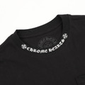 CHROME HEARTS 梵文十字馬蹄印花短袖 (黑)_4