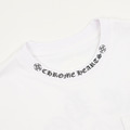 CHROME HEARTS 梵文十字馬蹄印花短袖 (白)_4