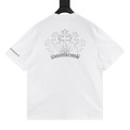 CHROME HEARTS 素描十字架印花短袖 (白)