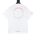 CHROME HEARTS 彩色十字架印花短袖 (白)