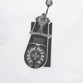 CHROME HEARTS 彩色十字架印花短袖 (白)_5