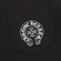 CHROME HEARTS 彩色十字架印花短袖 (黑)_3