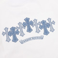 CHROME HEARTS 梵文十字架印花短袖 (白)_2