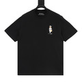 RALPH LAUREN 胸口小熊圓領短袖 (黑)