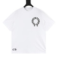 CHROME HEARTS 梵文十字架圓領短袖 (白)_1