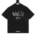 CHROME HEARTS 前後刺繡圓領短袖 (黑)