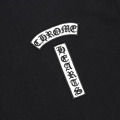 CHROME HEARTS 前後刺繡圓領短袖 (黑)_3