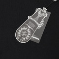 CHROME HEARTS 前後刺繡圓領短袖 (黑)_5