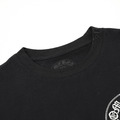 CHROME HEARTS 梵文馬蹄鐵十字架圓領短袖 (黑)_3