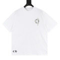 CHROME HEARTS 梵文十字架圓領短袖 (白)_1