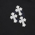 CHROME HEARTS 梵文十字架圓領短袖 (黑)_3