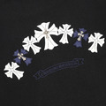 CHROME HEARTS 梵文十字架圓領短袖 (黑)_2