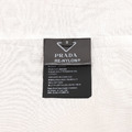 PRADA 三角標拉鍊短袖襯衫 (卡其)_6