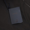 PRADA 三角標拉鍊短袖襯衫 (黑)_5