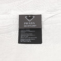 PRADA 三角標拉鍊短袖襯衫 (黑)_6